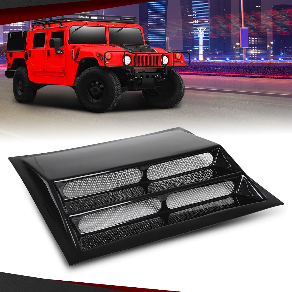 Hummer H1 HMMWV Air Flow Intake Hood Scoop Vent Cover - Compatible with All Models | Off-Road Performance Upgrade & Engine Cooling Accessory