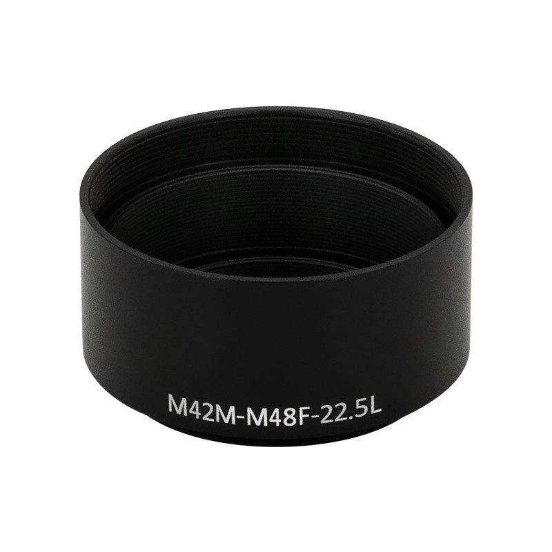 ZWO 22.5mm M42 Male to M48 Female Telescope Adapter Ring - Perfect for Astrophotography & Camera Lens Extension
