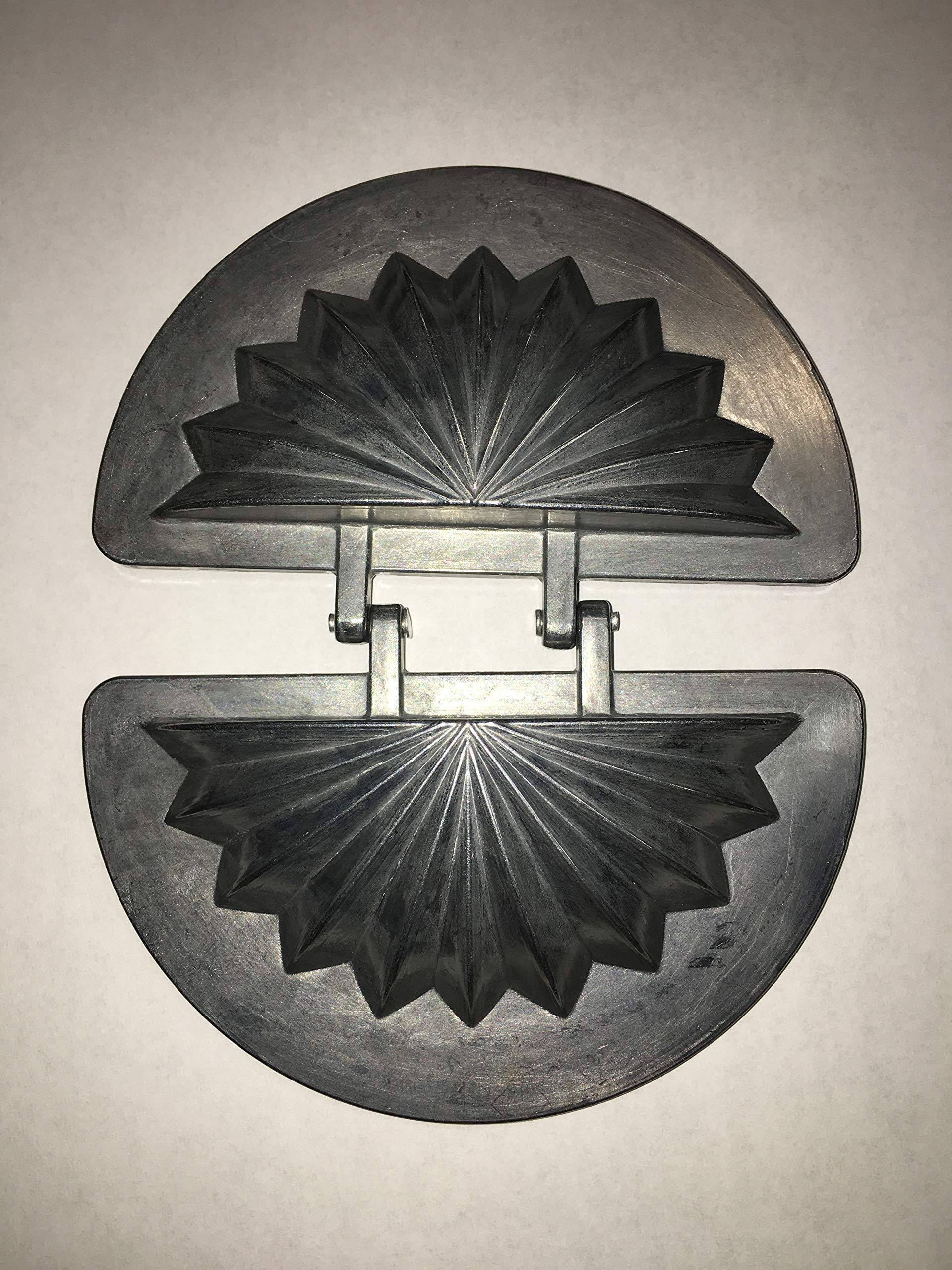 Premium Aluminum Dumpling Maker Mold (Silver) - Easy Homemade Dumplings & Wontons - Perfect for Asian Cooking, Family Meals & Party Snacks