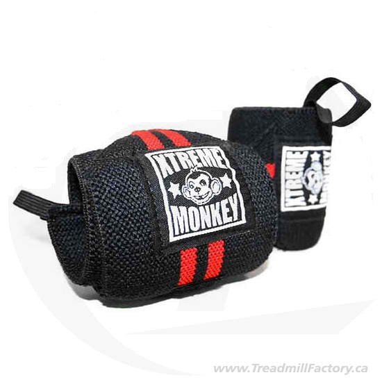 XM Fitness Deluxe Wrist Wraps for Weightlifting & Powerlifting - Support & Stability for Heavy Lifting - Ideal for Gym, CrossFit & Strength Training