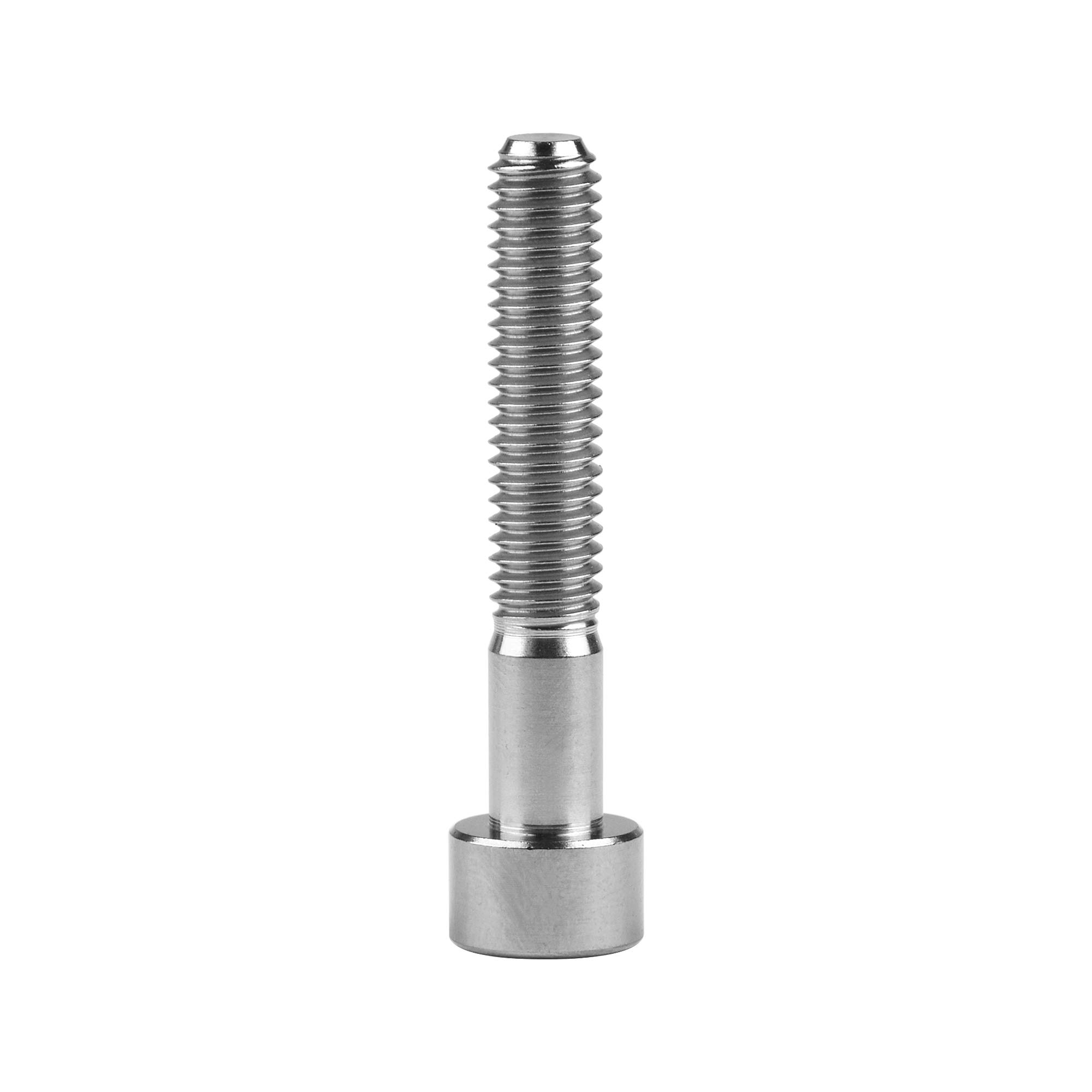 Titanium Ti M6x35mm Black Allen Head Bolts for Bicycle Headset Screws - Pack of 5 - Perfect for Bike Repair and Maintenance