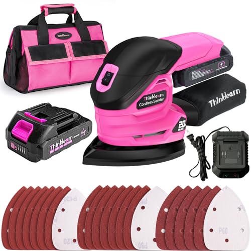 Sander With 2 Batteries and Charger