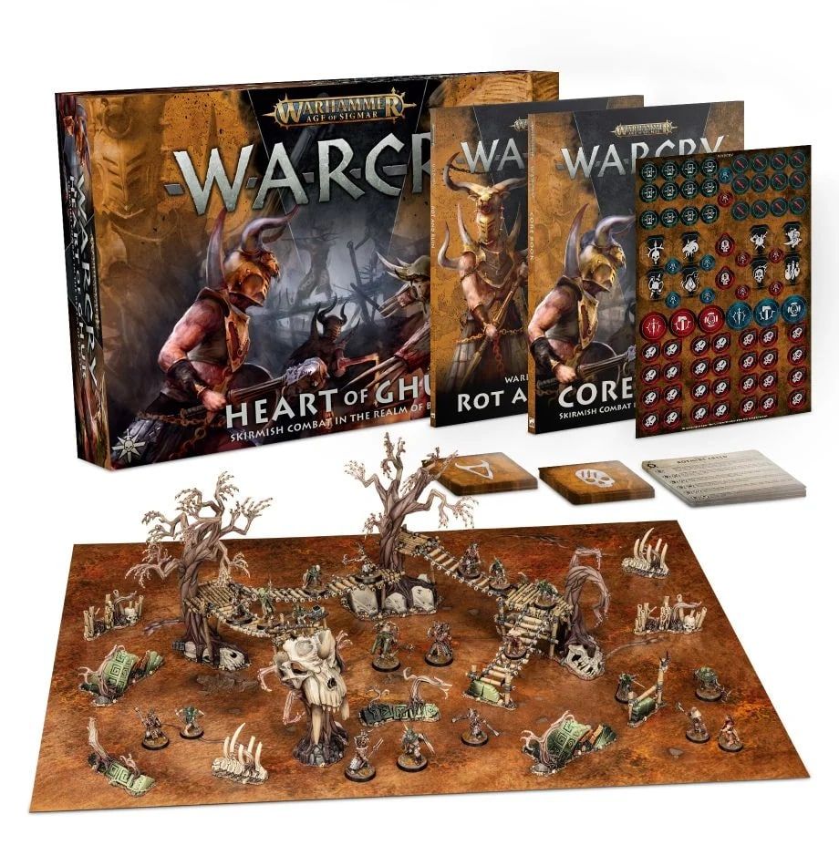 Age of Sigmar Warcry Heart of Ghur - Fantasy Tabletop Battle Game for Miniature Wargaming Enthusiasts | Perfect for Competitive Play and Strategy Game Nights