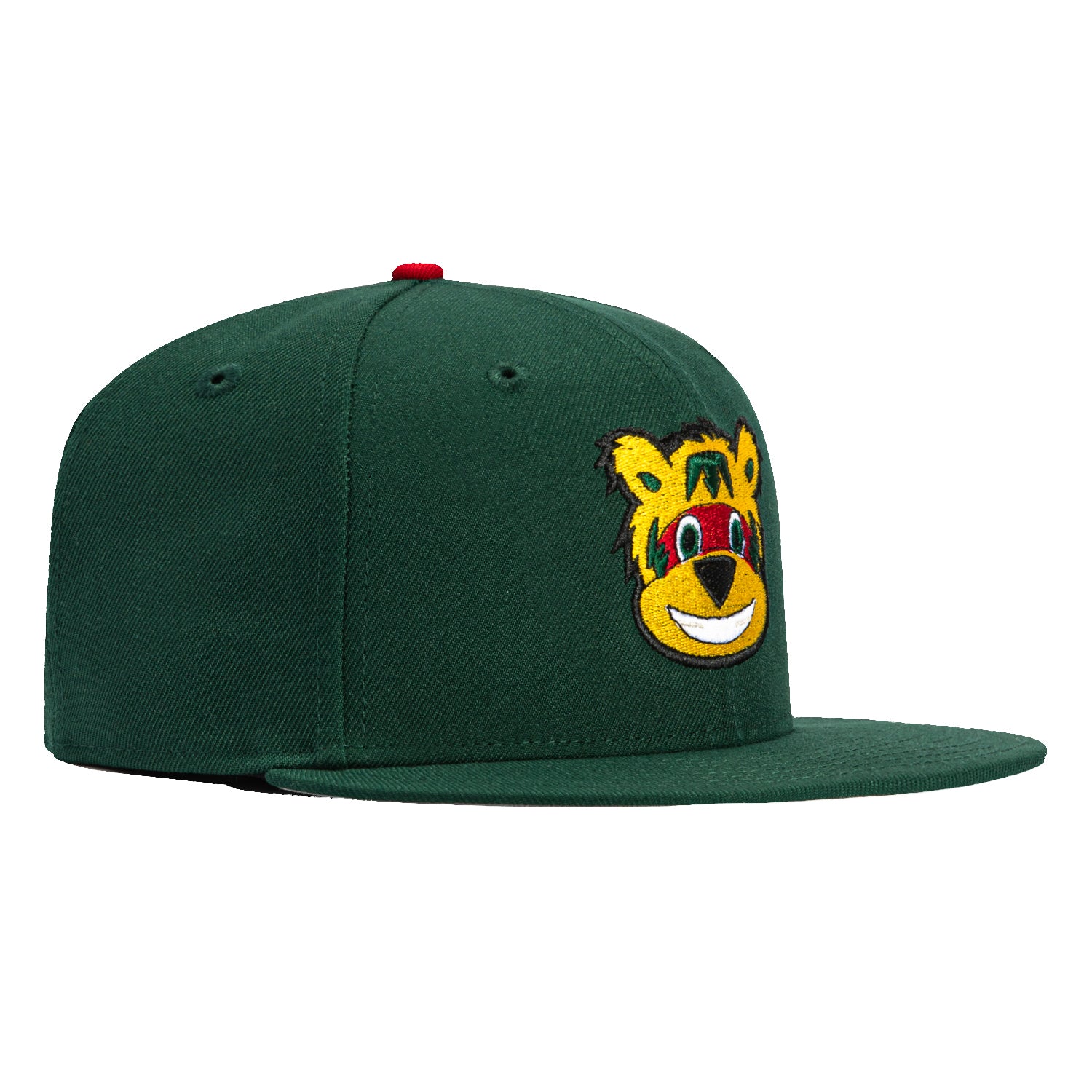 New Era 59Fifty Minnesota Wild Nordy Mascot Snapback Hat - Green | Official NHL Licensed Cap for Hockey Fans & Sports Enthusiasts | Perfect for Games, Tailgating & Casual Wear
