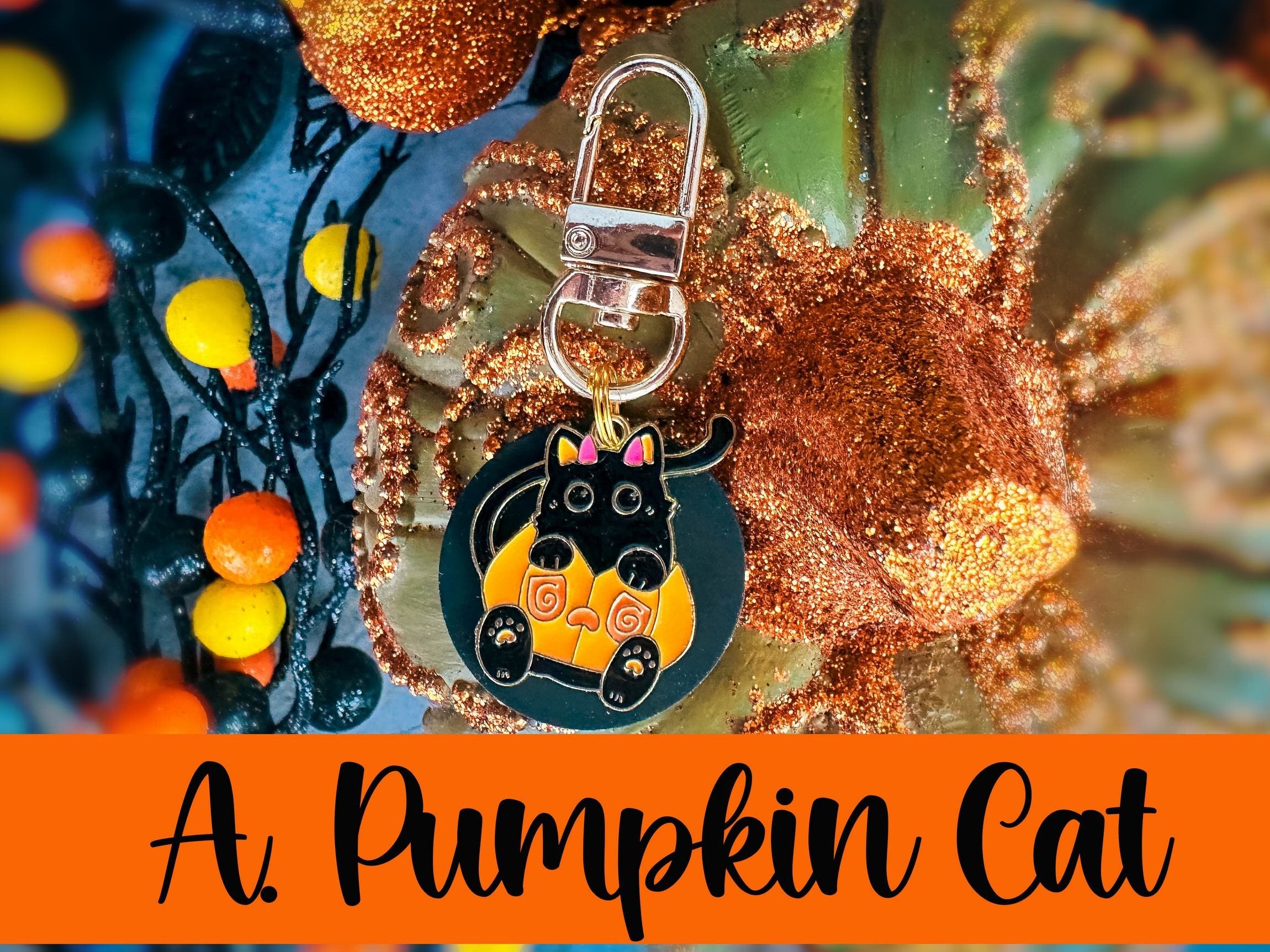 Personalized Halloween Dog Tag - Custom Engraved Pet ID Tag for Dogs & Cats - Perfect for Halloween Costumes & Pet Safety