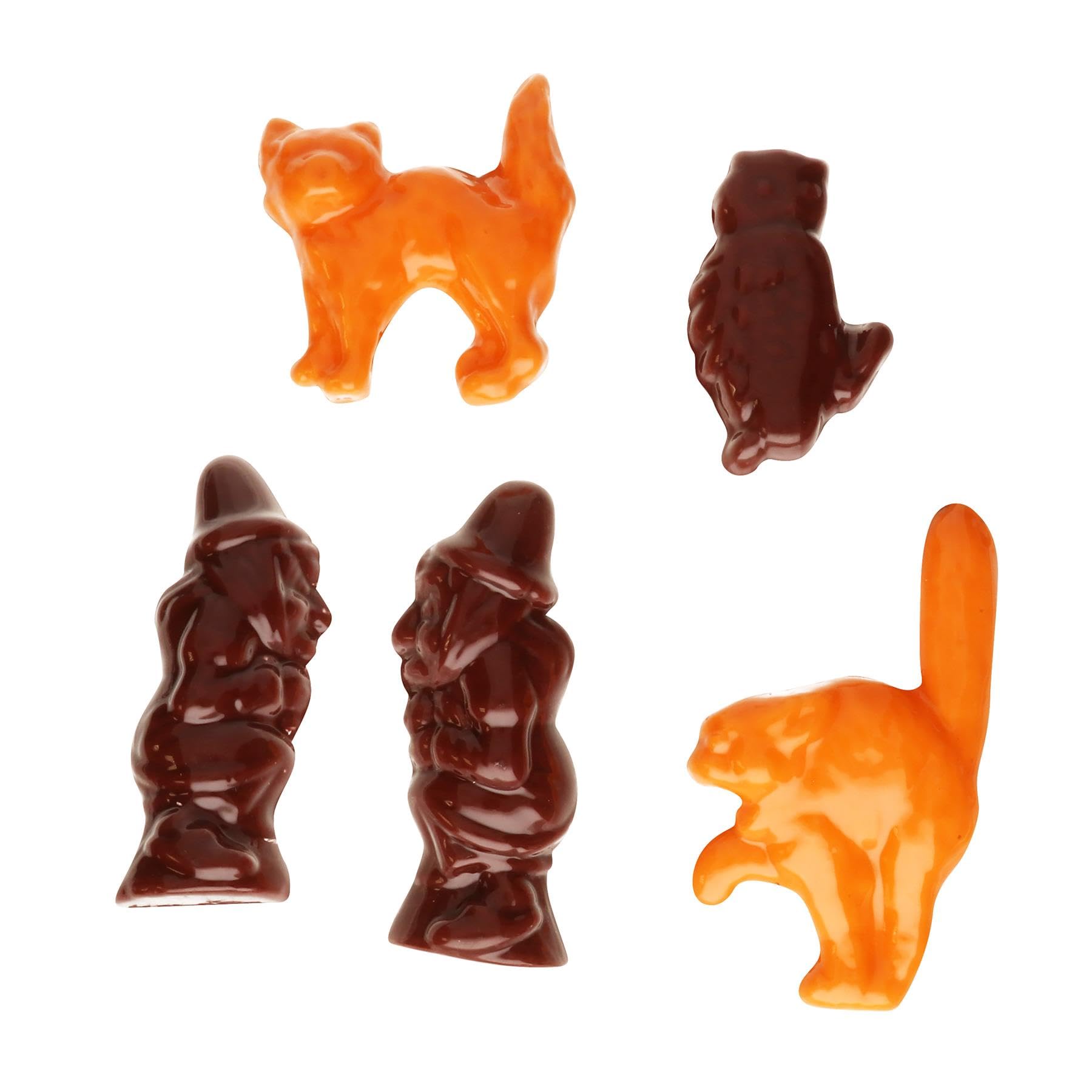 Premium Halloween Chocolate Mold Kit with Silicone Molds & Candy Making Tools - Perfect for DIY Halloween Treats, Pumpkin & Ghost Shaped Chocolates - Great for Party Favors, Classroom Activities & Holiday Baking