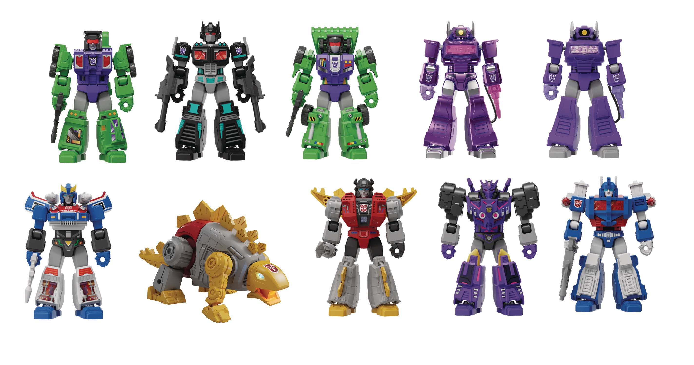 Blokees Transformers Model Kits - Galaxy Version #04 Fractured Space Time Mystery Box (Set of 9 Collectible Figures) | Perfect for Action Figure Collectors, Sci-Fi Fans & Gift Giving