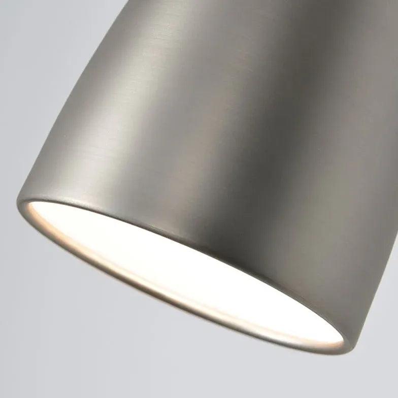 Modern Nickel Wall Light for Bedroom - Elegant Sconce Lighting Fixture for Home Decor, Living Room, Hallway & Dormitory
