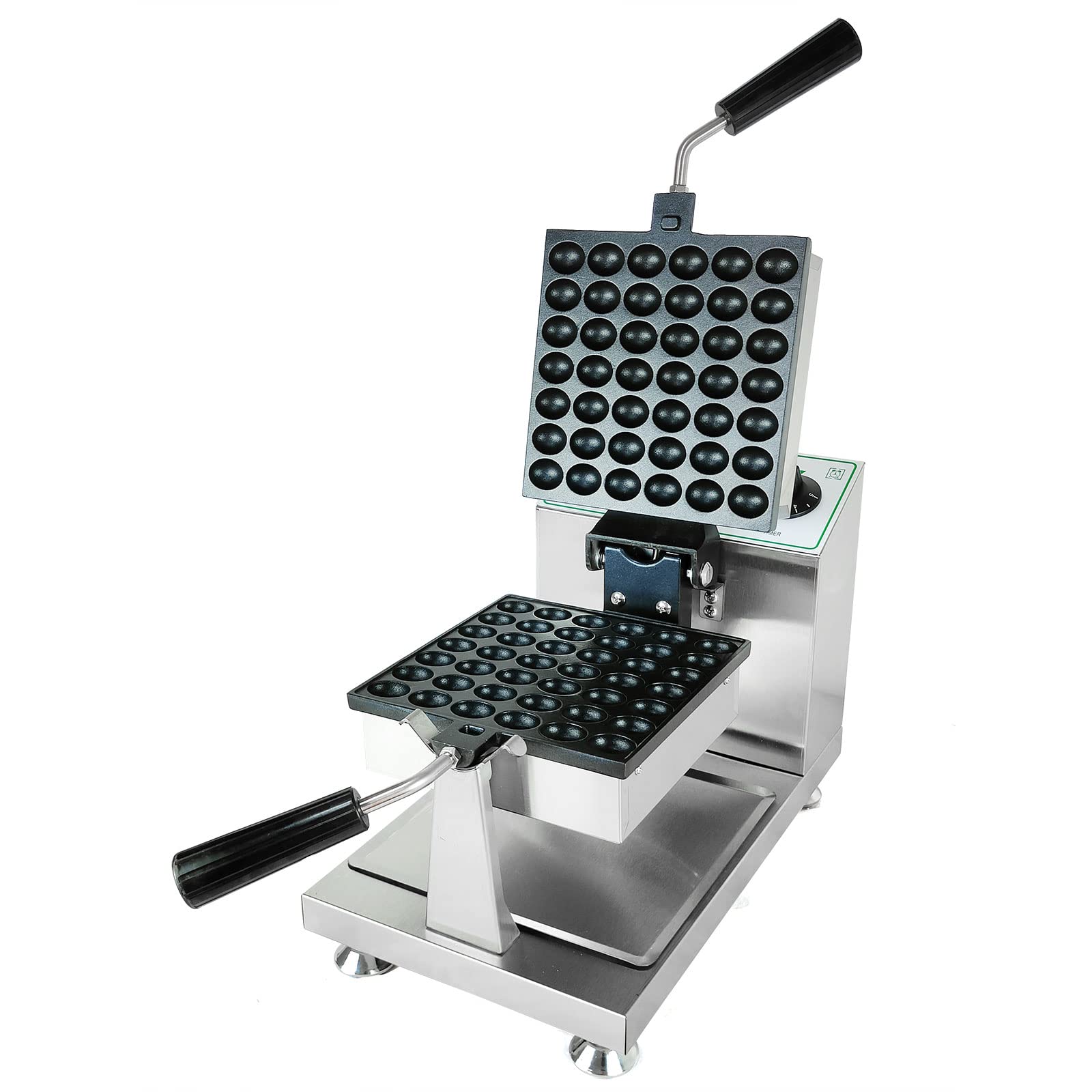 Commercial Waffle Maker Machine 110V - Electric Nonstick Belgian Waffle Iron for Bakery, Restaurant & Home Use - Perfect for Breakfast, Brunch & Dessert Making