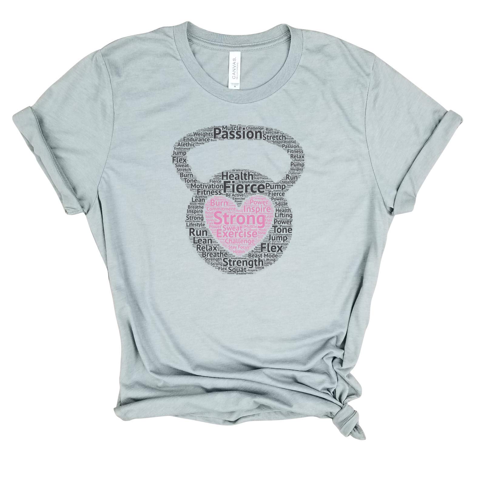 Kettlebell - 'Cardio is Hardio' Funny Workout Shirt for Women | Gym Tank Top | Yoga & Fitness Apparel | Weight Lifting Tee | Perfect for Gym, Yoga, and Cardio Workouts