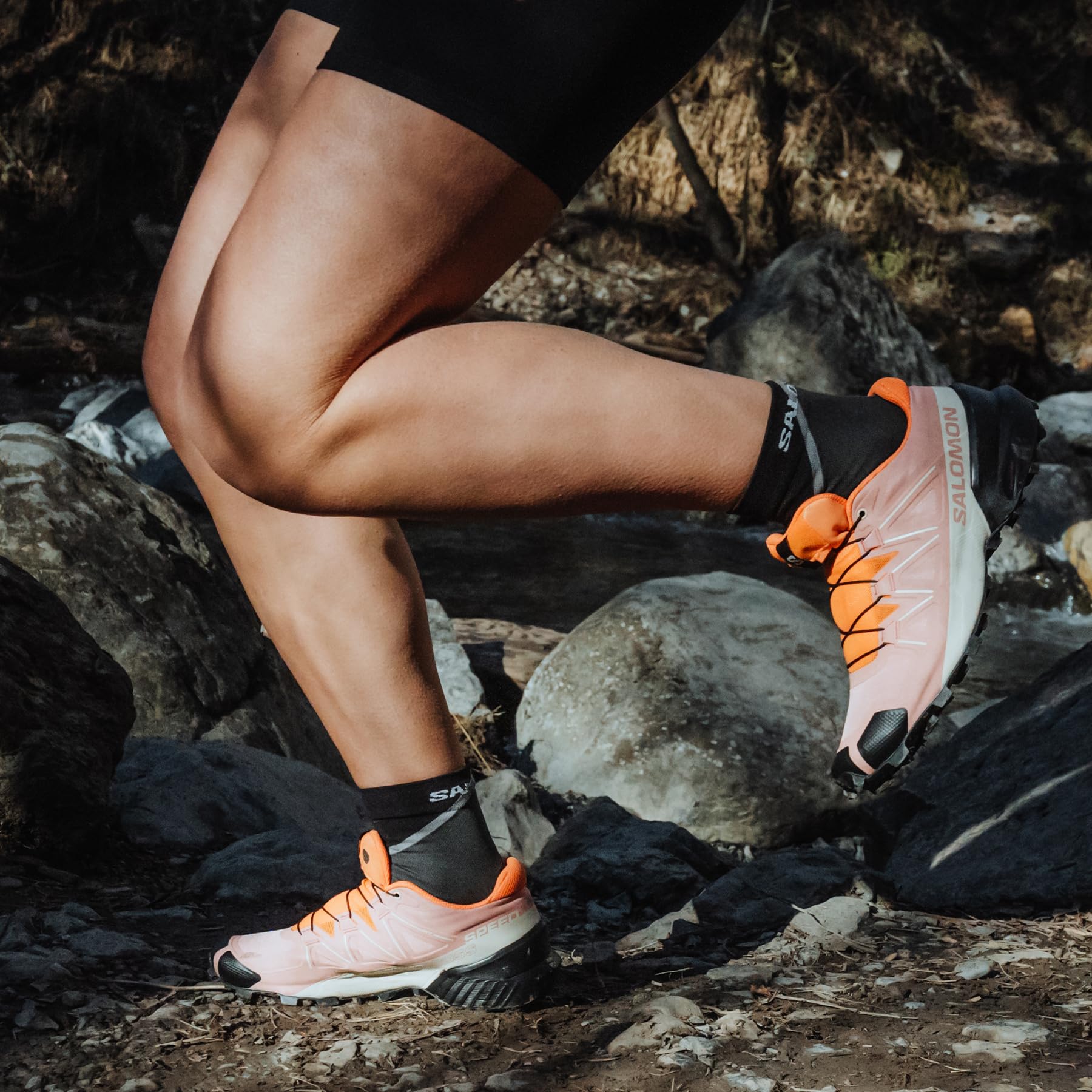 Salomon Women's Speedcross 5 Trail Running Shoes - Lightweight Hiking & Outdoor Adventure Footwear for Women - Perfect for Trail Running, Hiking, and Mountain Climbing
