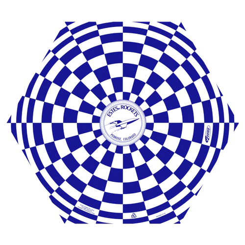Estes 18 Inch Nylon Parachute for Model Rockets (2267) - Perfect for Safe Landing of DIY Rocket Projects, STEM Education & Outdoor Activities