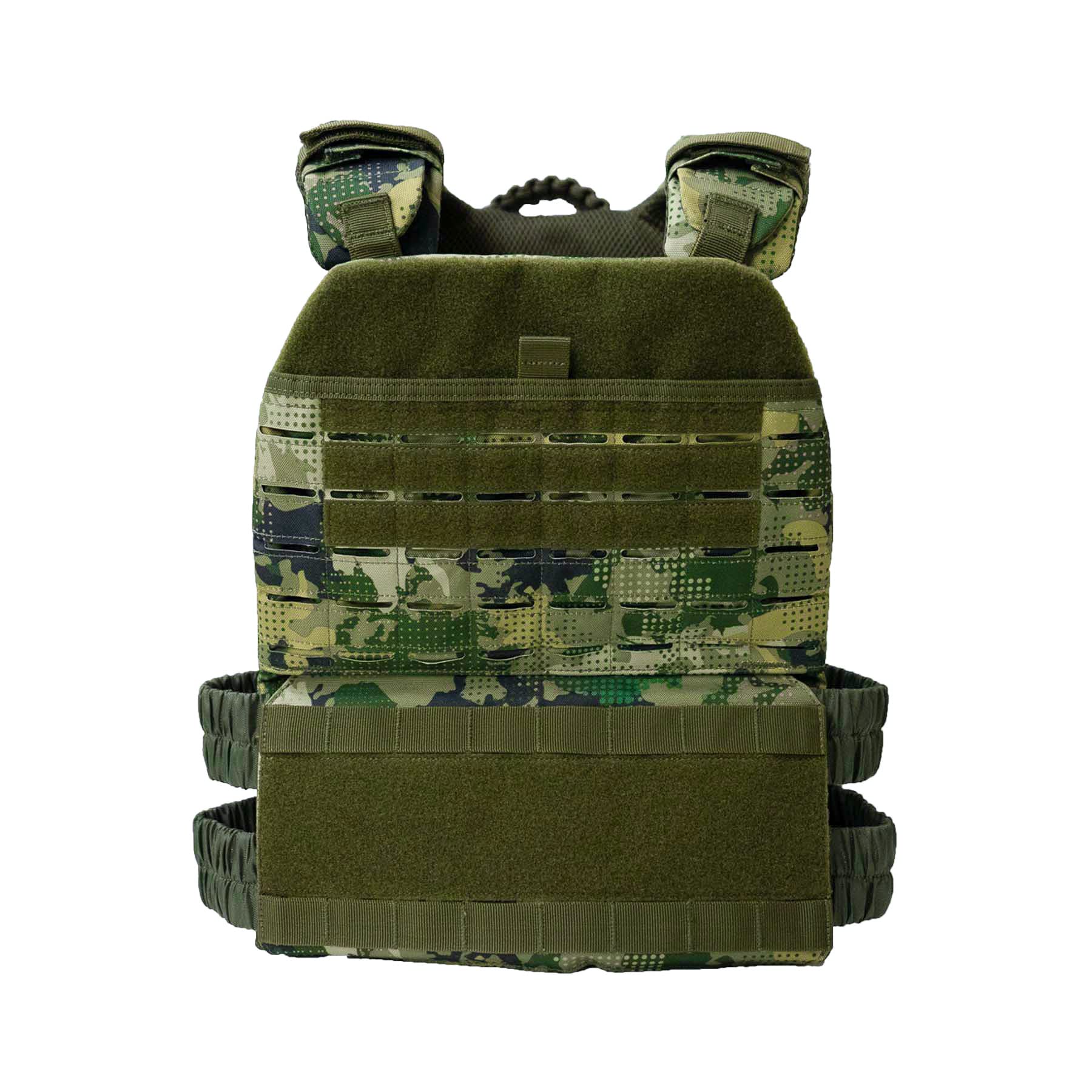 TRIBE WOD Adjustable Weighted Vest for Men & Women - Cross Training, Strength & Endurance Workouts - Weight Plates Sold Separately - Perfect for Gym, Running & Home Fitness