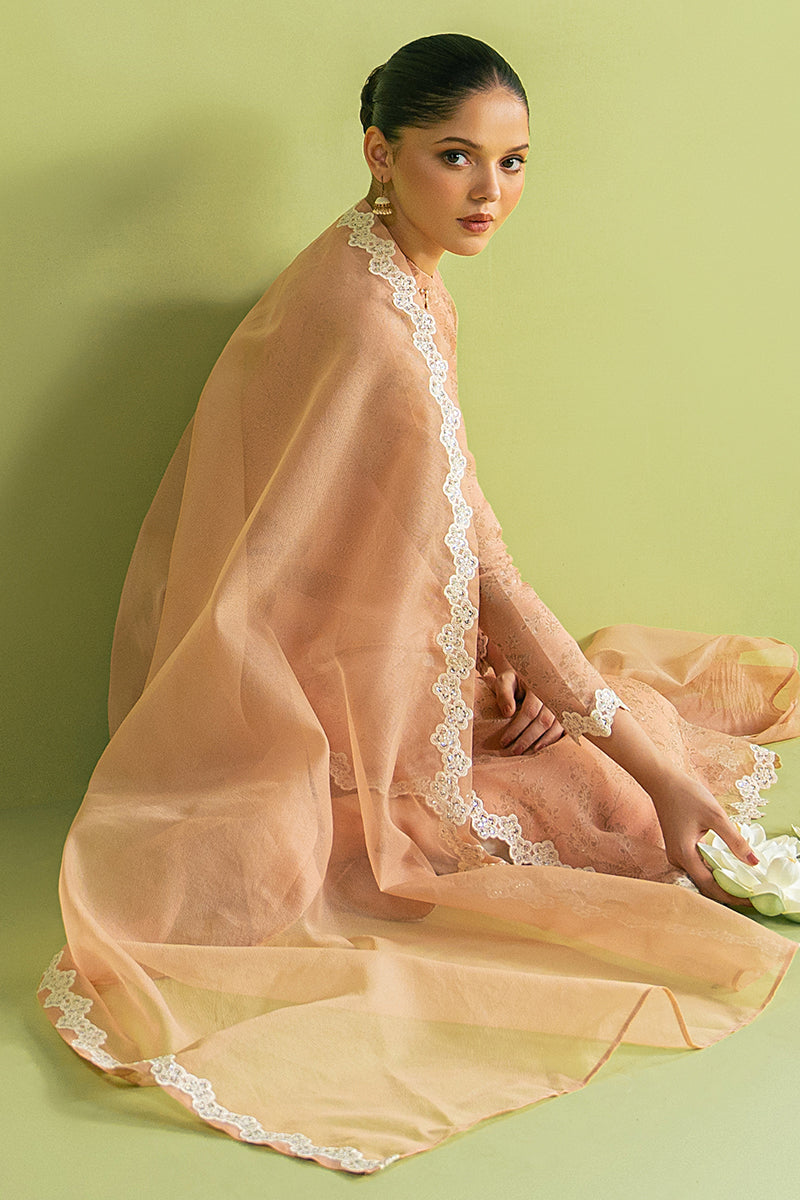Elegant CAMEO ROSE 2-Piece Set (Shirt & Dupatta) for Women - Perfect for Weddings, Parties & Festive Occasions