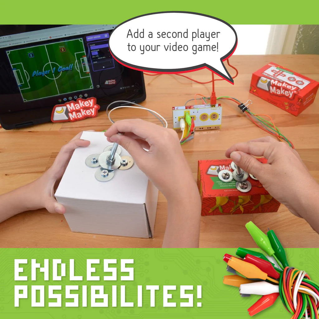 Makey Makey STEM Learning Kit - Backpack Bundle for Kids | Creative Electronics & Coding Projects | Perfect for Classroom, Homeschool & DIY Science Experiments