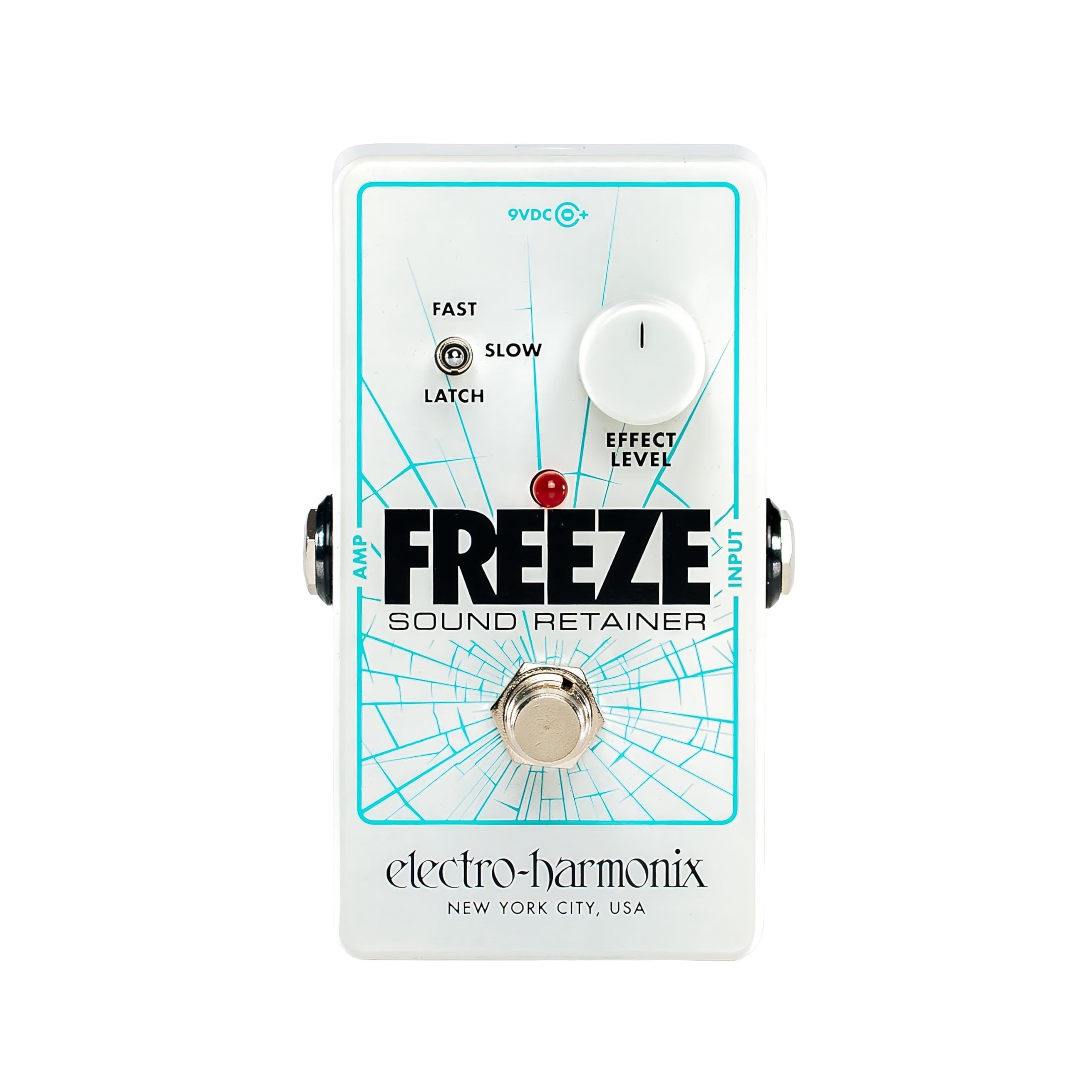 Electro-Harmonix Freeze Sound Retainer Pedal - Guitar Effects Pedal for Sustained Notes & Soundscapes | Perfect for Live Performances & Studio Recording