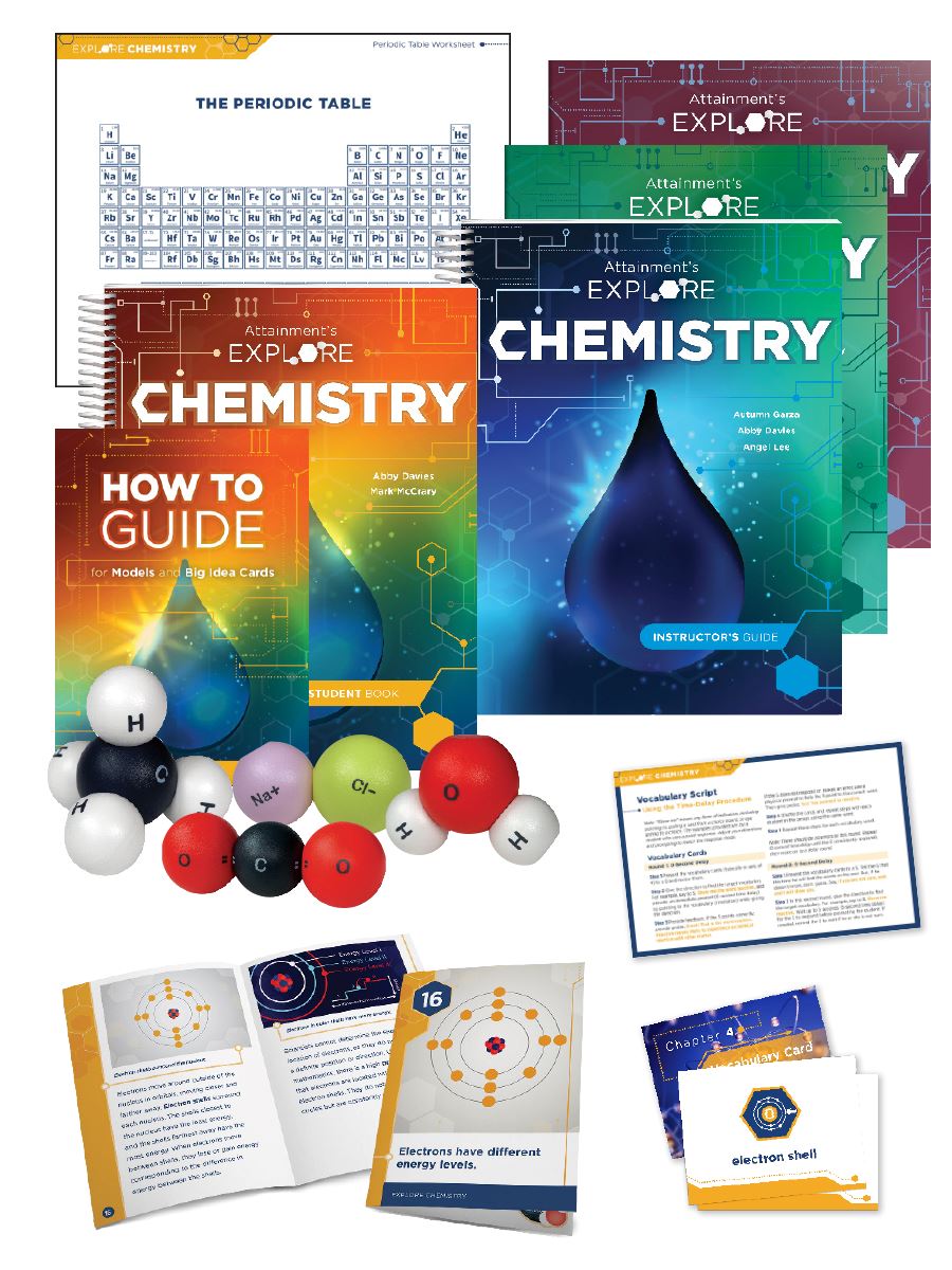 High School Chemistry Curriculum for Grades 9-12 | Comprehensive STEM Learning Materials for Classroom & Homeschool Use
