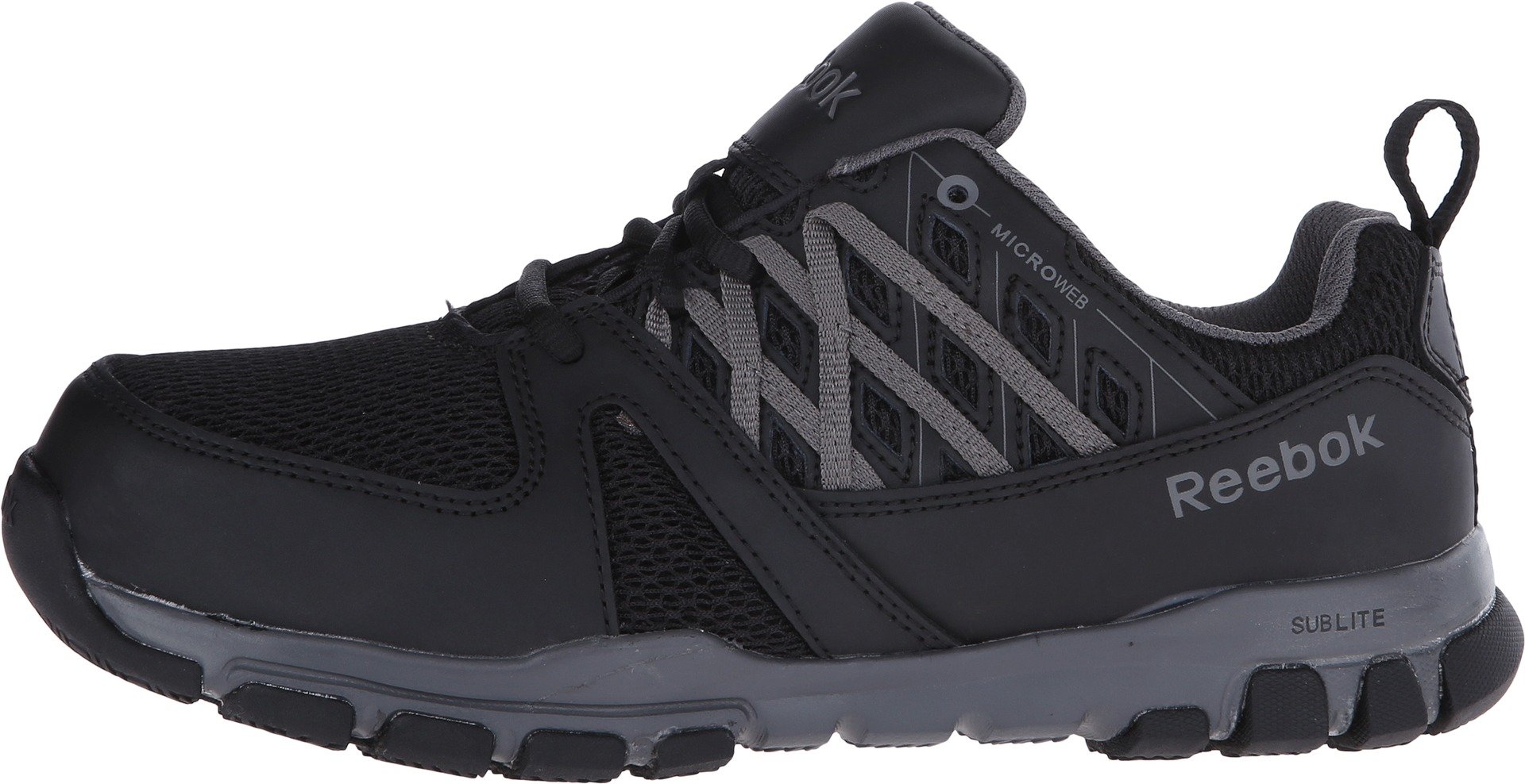 Reebok RB416 Men's Work Shoes - Safety Toe & Cushion for Construction