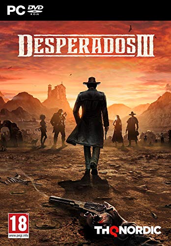 Desperados 3 - PC Game | Wild West Tactical Stealth Adventure | Perfect for Strategy & Action Gamers | Play at Home or Office