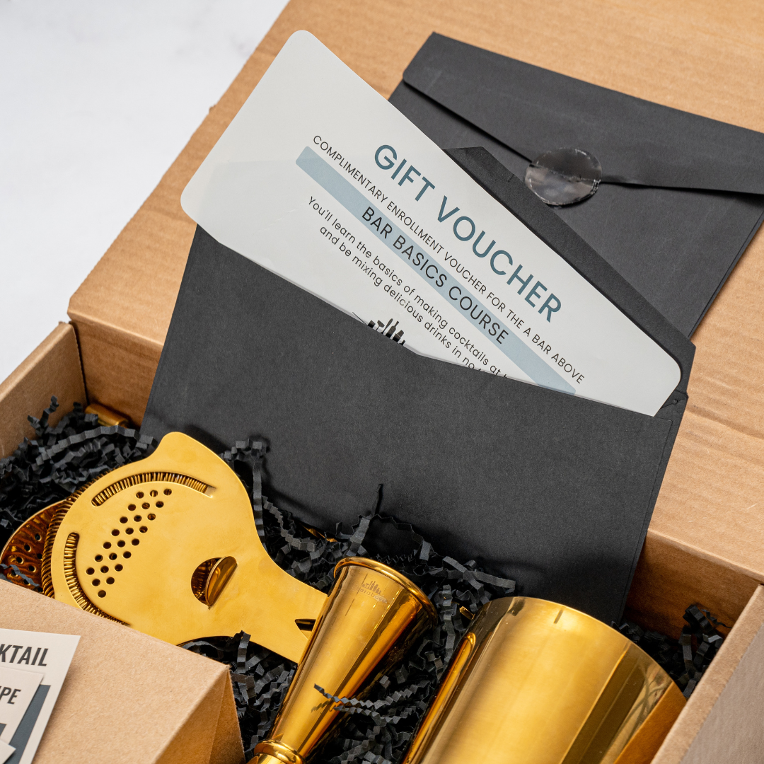 Premium Barware Gift Set - 12-Piece Cocktail Making Kit with Shaker, Jigger & Tools - Perfect for Home Bartending, Parties & Gifts