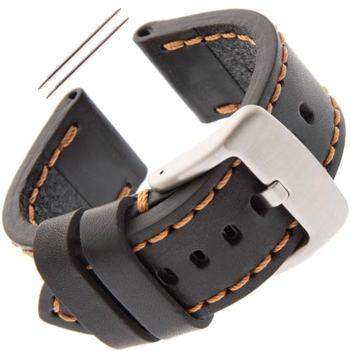 Black, Stainless Steel Buckle