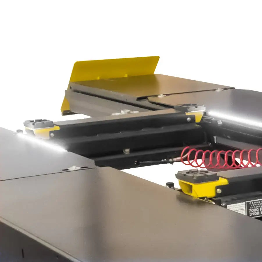 Hofmann EELR789A 14K Scissor Alignment Lift with 2 Rolling Jacks & Locking Stainless Steel Turntable - Perfect for Auto Repair Shops and Tire Service Centers