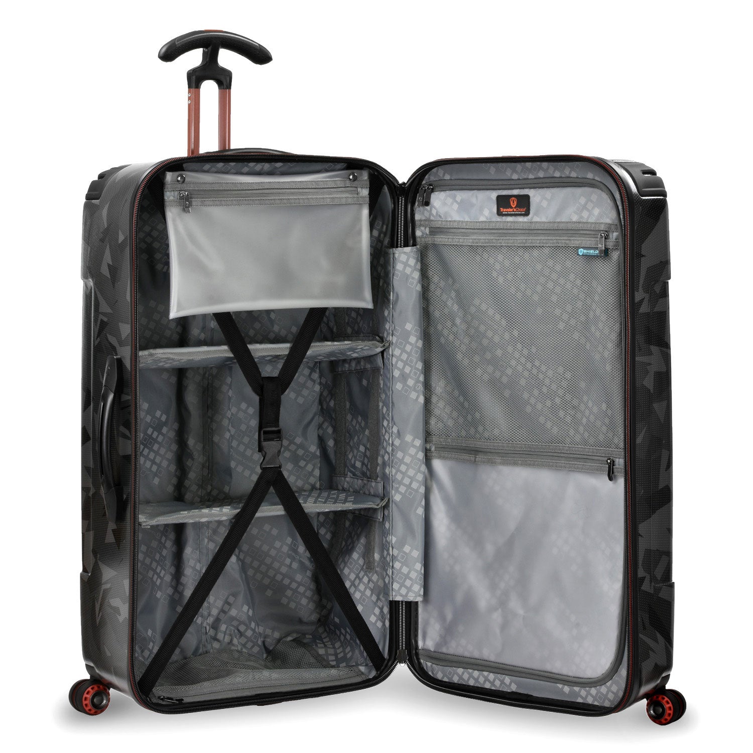 MaxPorter II Trunk - Durable Expandable Travel Luggage for Men & Women, Carry-On Suitcase with Spinner Wheels, TSA Lock - Perfect for Business Trips, Vacations & Air Travel