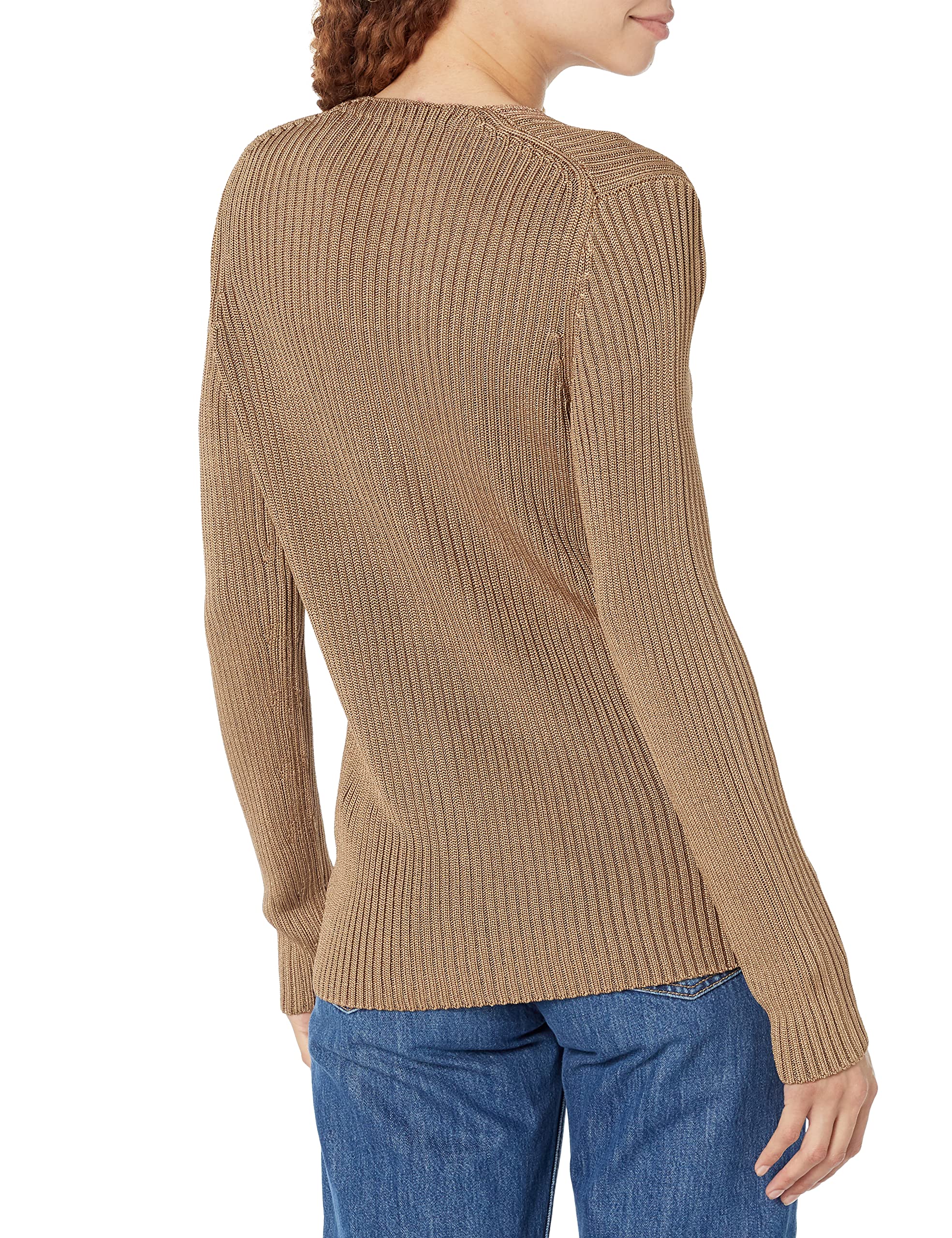 Vince Women's Ribbed Button Cardigan Sweater - Soft Knit Open Front Long Sleeve Wrap - Perfect for Office, Date Night & Fall Layering