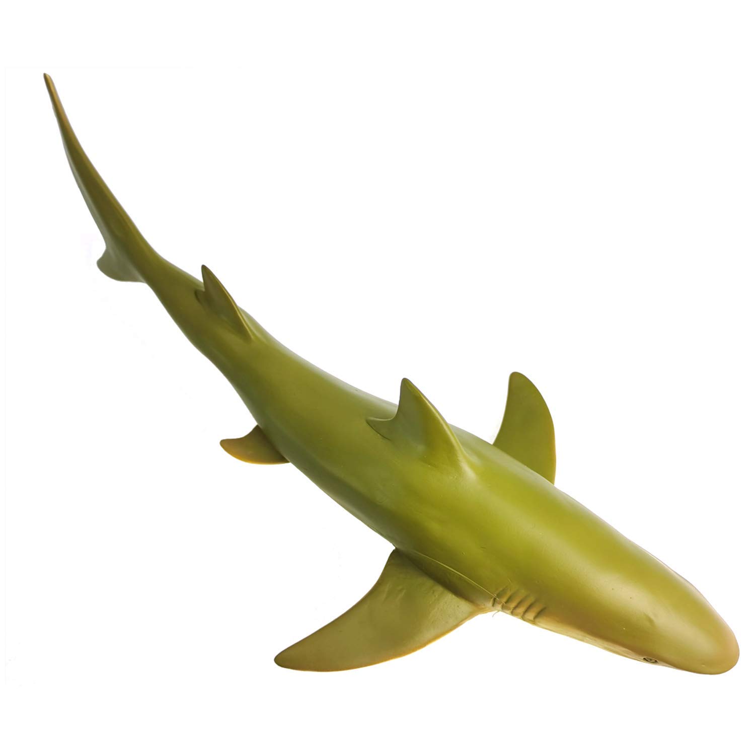 Gemini & Genius Marine Animal World Toy - Realistic Lemon Shark & Great White Shark Action Figures, Soft Rubber Ocean Sea Animals for Kids Role Play, Swimming Pool, Beach & Bath Toys | Educational STEM Learning Toys for Toddlers & Children