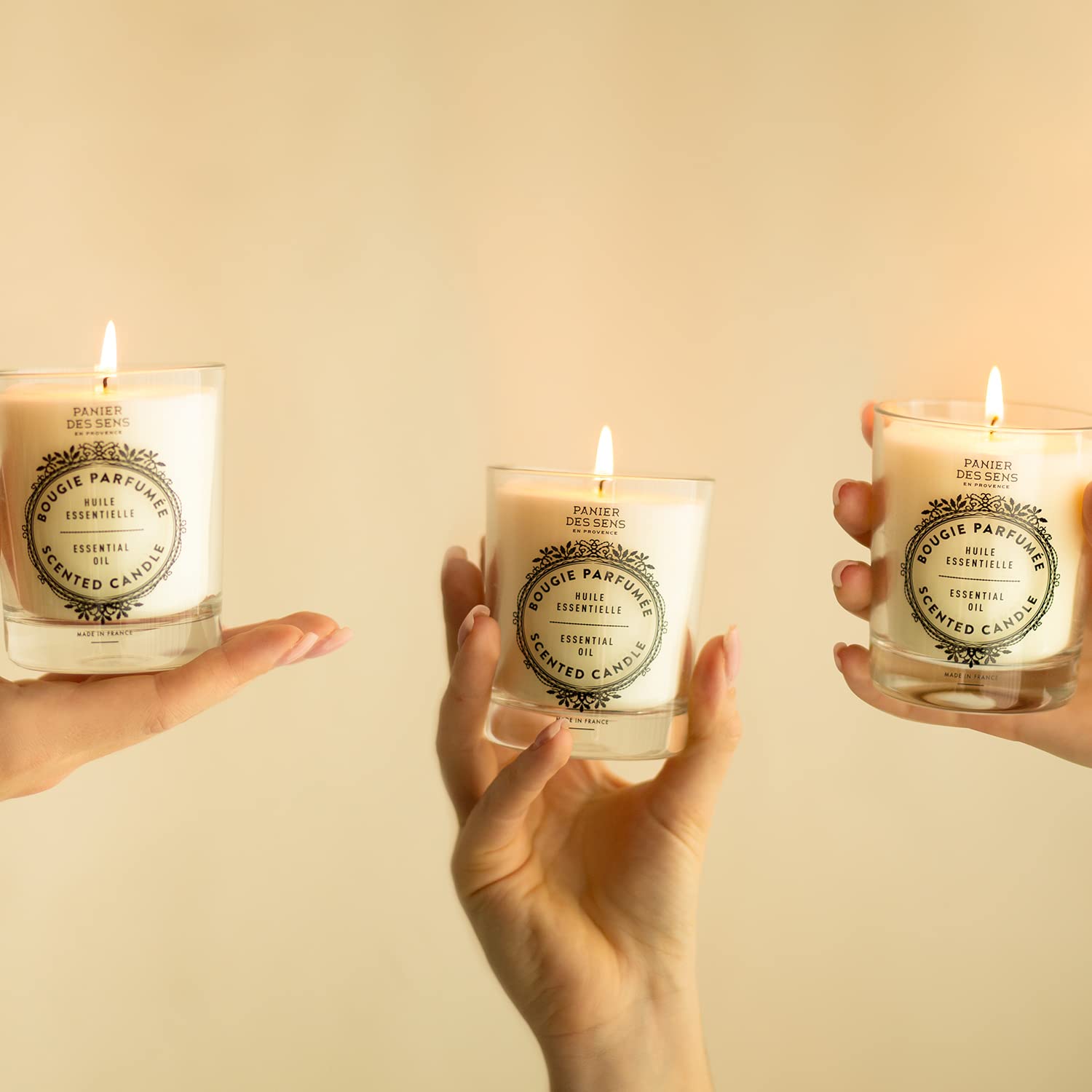Panier des Sens Verbena Candle - 6.3oz Natural Scented Candle for Home Decor & Gifts
