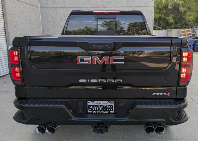 GMC Sierra 1500 2019-2023 LED Tail Lights - Smoked OLED Replacement for OEM Halogen - Upgrade for Better Visibility & Style | Perfect for Night Driving & Custom Truck Builds
