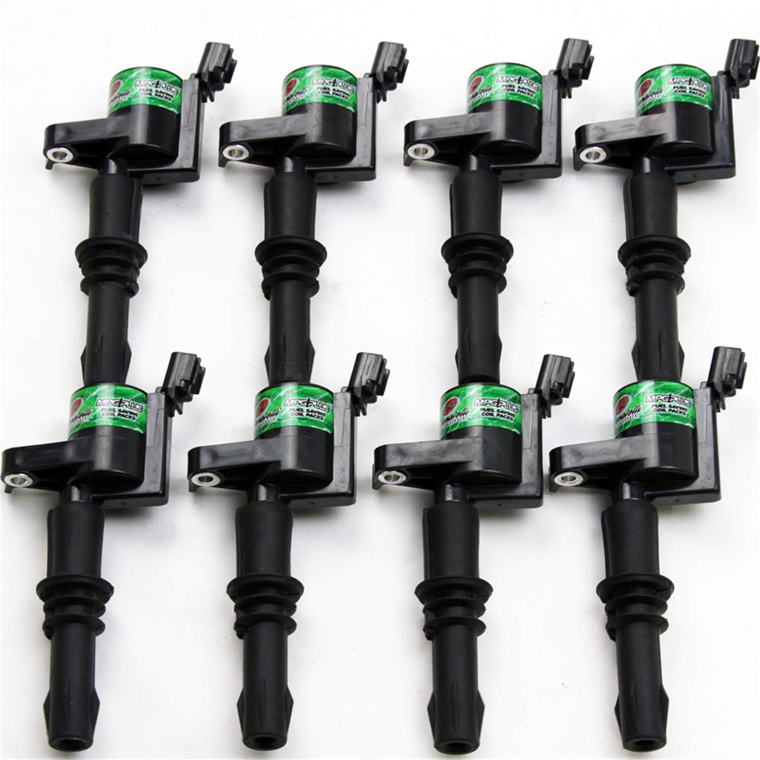 Granatelli Motorsports 25-3001MPG High Performance Coil-On-Plug Coil Pack & Connector Kit - 0 Ohms Resistance, 35,000 Volts - Perfect for Ford Mustang, Chevy Camaro & Dodge Challenger Performance Upgrades