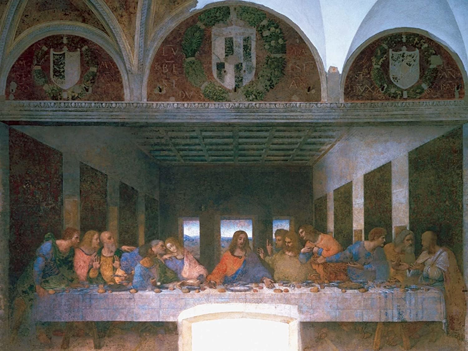 Ravensburger 1000 Piece Puzzle - Leonardo's The Last Supper, High-Quality Art Jigsaw Puzzle for Adults | Perfect for Relaxation, Home Decor & Gift Giving