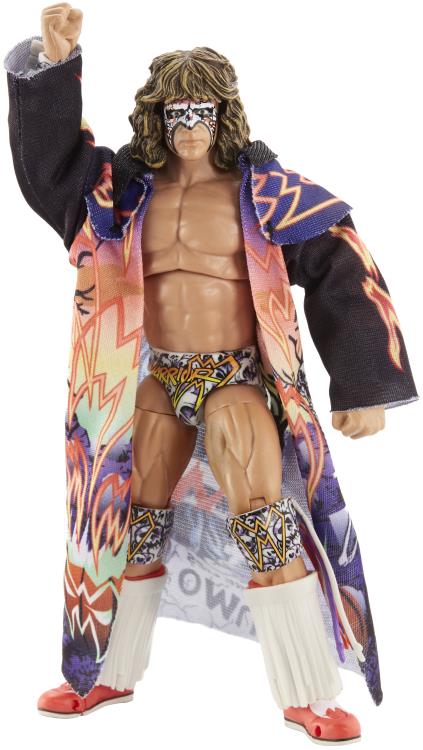 WWE Ultimate Edition Greatest Hits Ultimate Warrior Action Figure - Collectible Wrestling Toy for Fans & Display