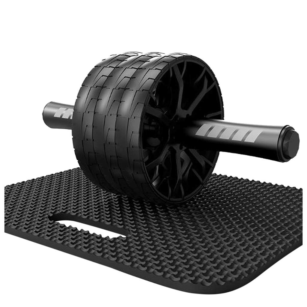 Best Ab Wheel Roller for Core Workouts - Home Gym Fitness Equipment for Abs Training & Yoga - Unisex Exercise Wheel with Non-Slip Grip for Men & Women - Perfect for Home Workouts, Yoga Sessions & Strength Training