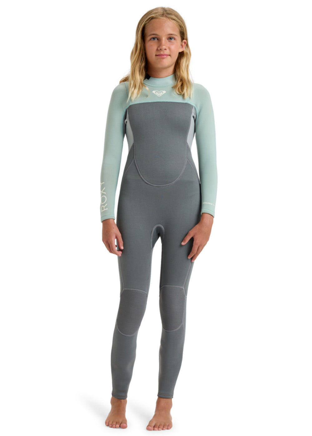 Roxy Girls Prologue 3/2mm Back Zip Full Steamer Wetsuit for Surfing, Diving & Water Sports