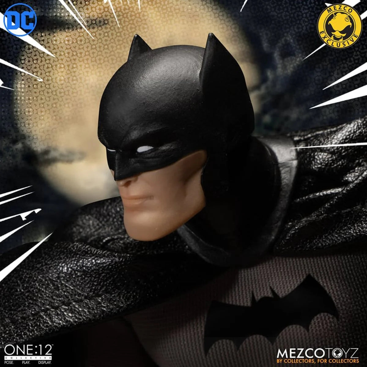 Batman Golden Age Caped Crusader Edition One:12 Scale Action Figure - Collectible DC Comics Superhero for Display & Gifts