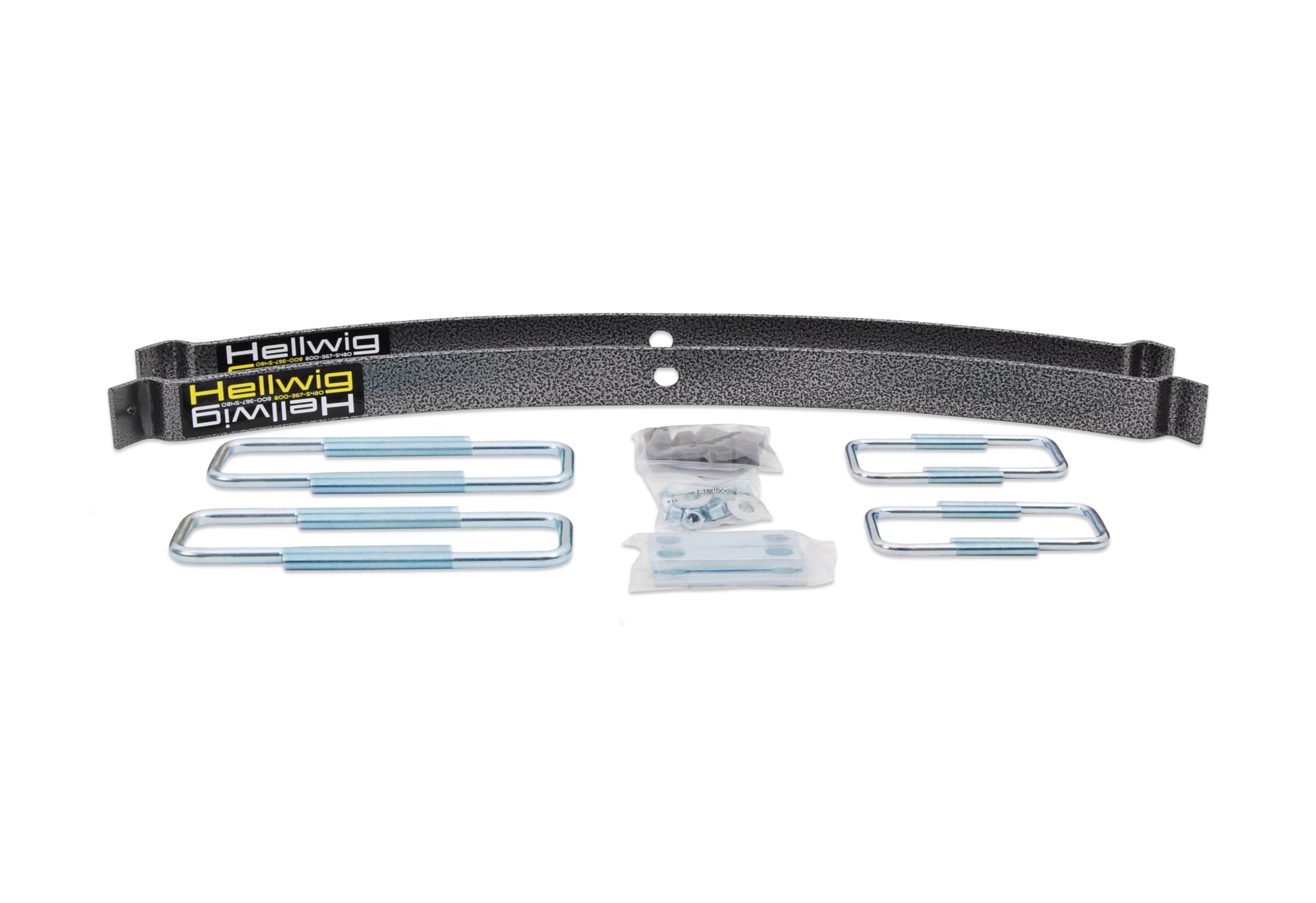 Hellwig 976 EZ-990 Heavy Duty Helper Spring Kit for Trucks & SUVs - Improve Load Capacity & Towing Stability - Perfect for Hauling, Towing & Off-Road Adventures