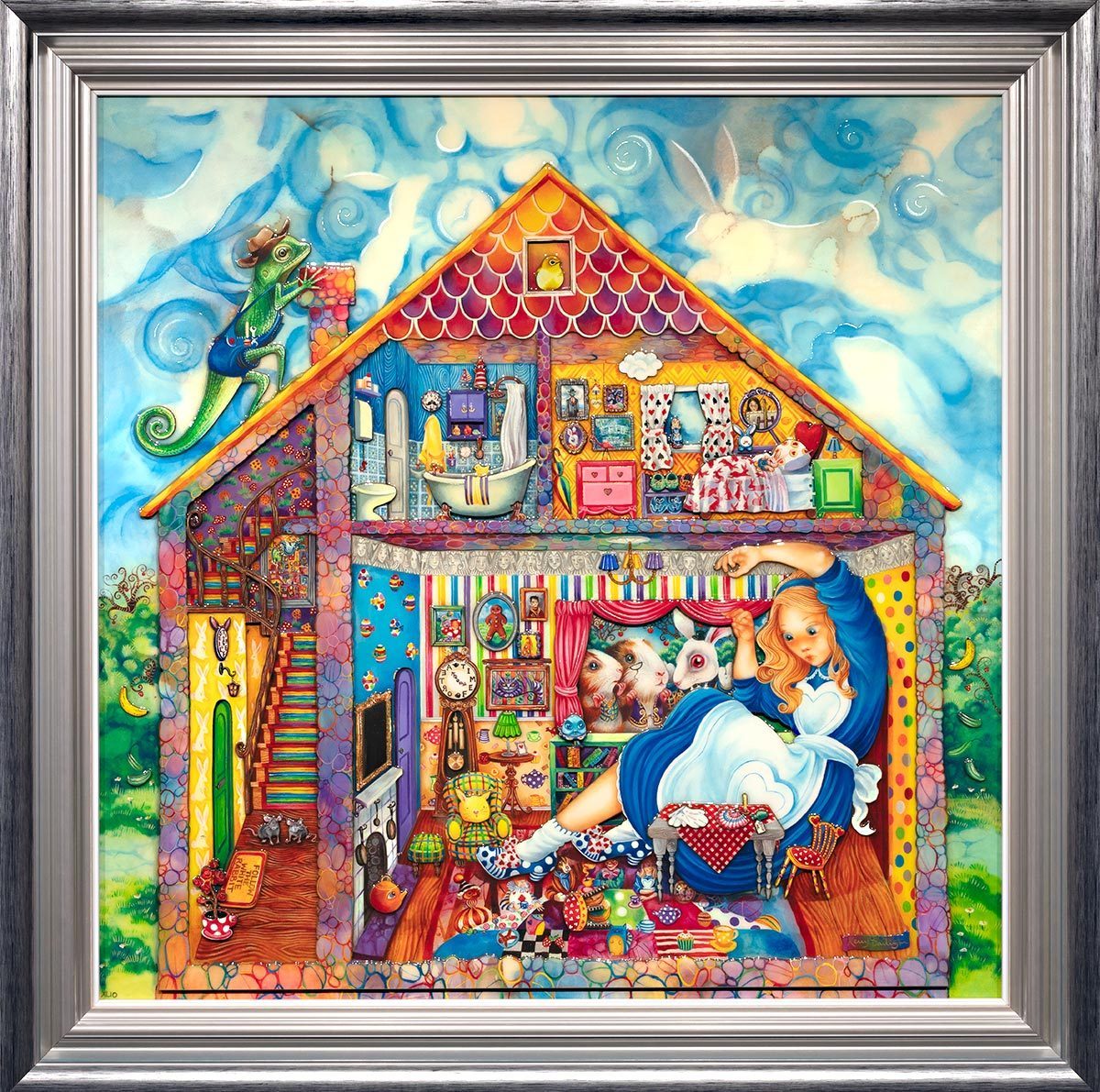 Alice in Wonderland Deluxe Edition - Classic Fairy Tale Book for Kids, Teens & Adults - Perfect for Bedtime Stories, Gifts & Collectibles