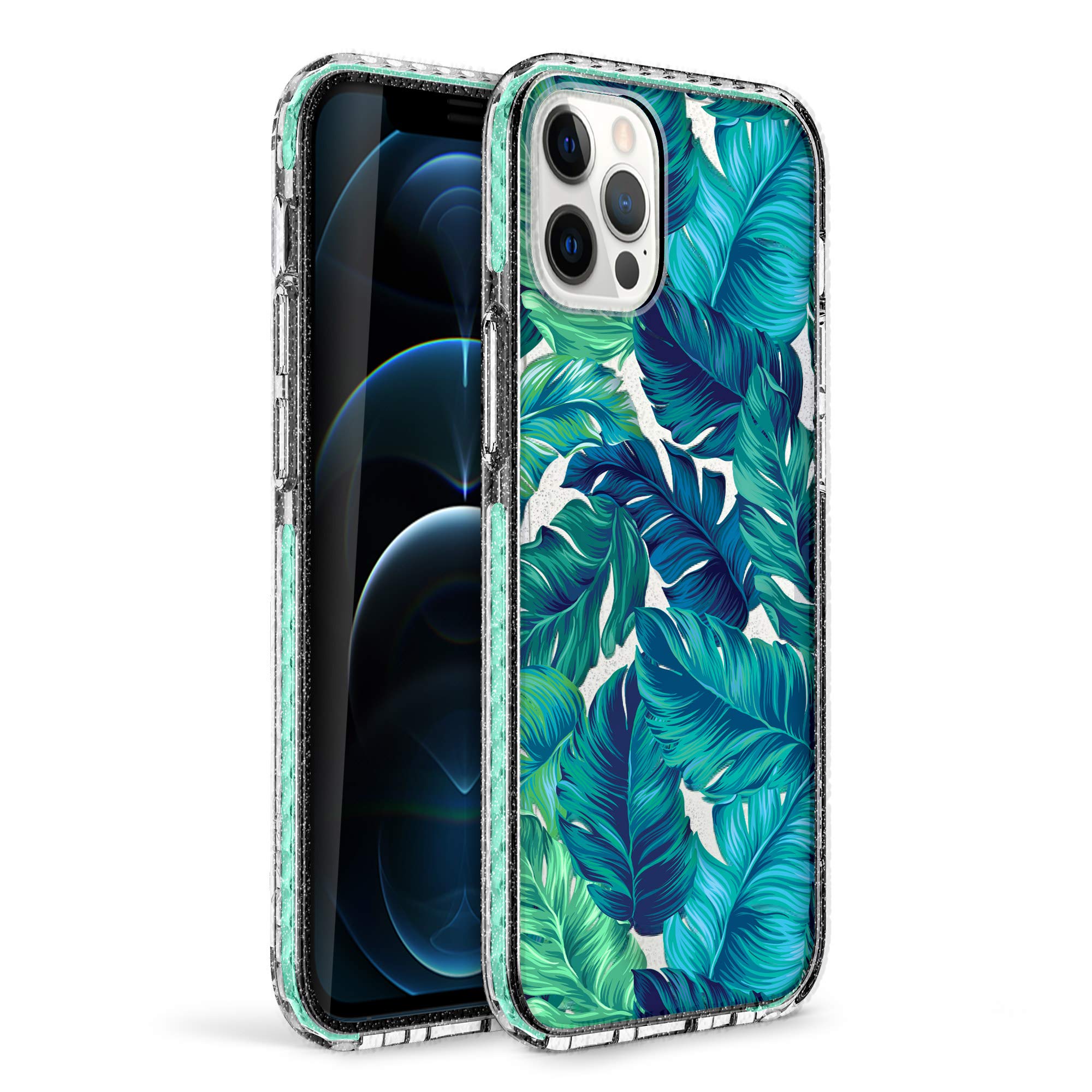ZIZO Divine Series iPhone 12 Pro Max Case - Ultra Thin Protective Cover with Tropical Design - Perfect for Everyday Use, Travel & Outdoor Activities