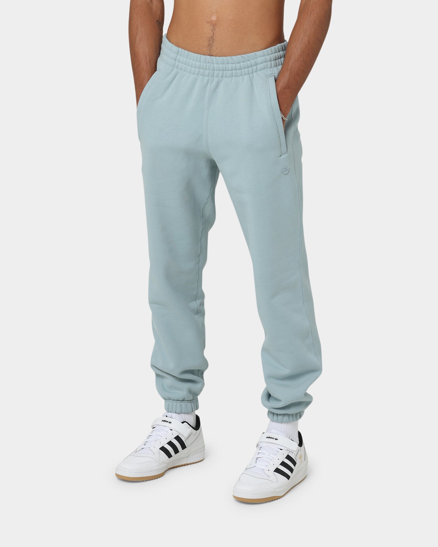 Adidas C Sweat Pants for Men - Magic Grey Joggers with Comfort Fit & Elastic Waistband - Perfect for Gym, Running & Casual Wear