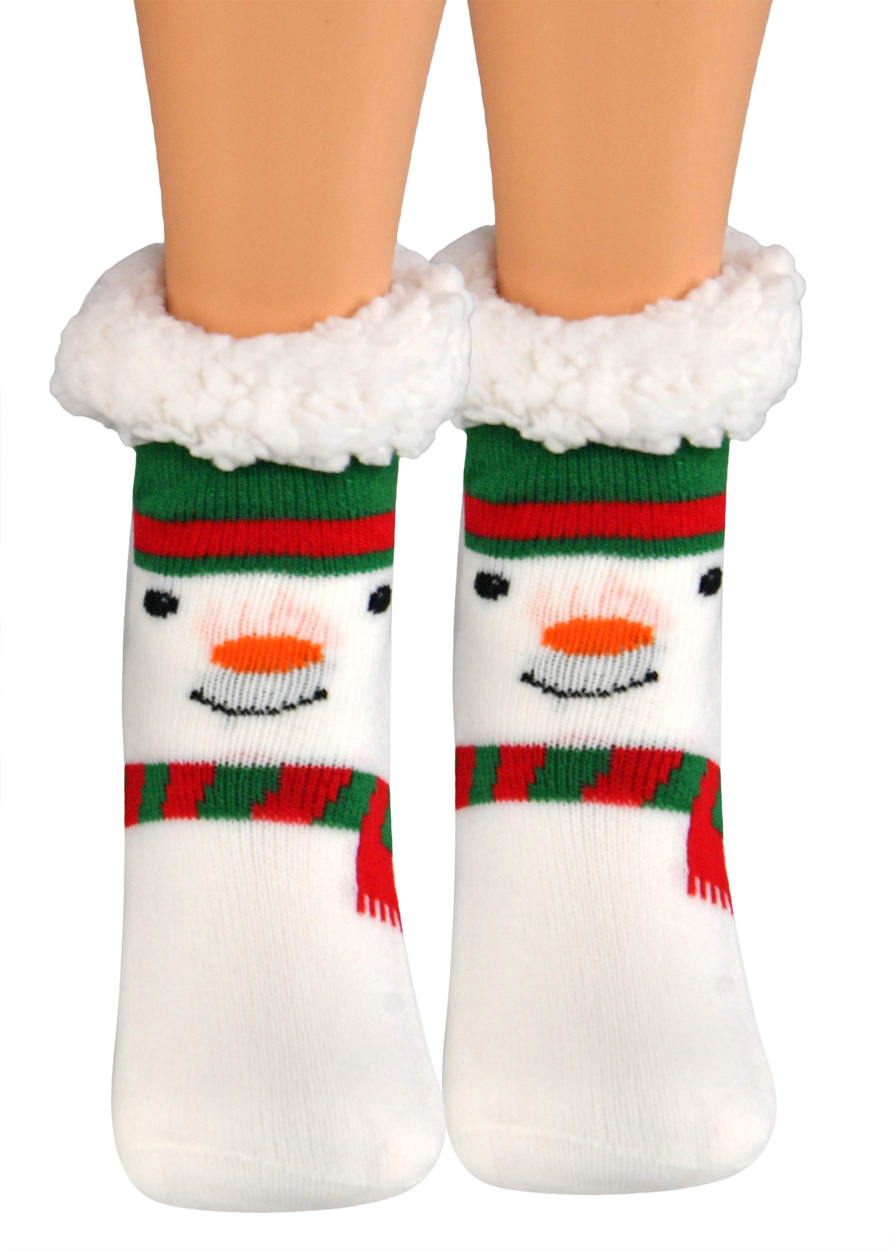 LilGift ARAD Fluffy Thermal Sherpa Slipper Socks - Cozy Crew Socks for Women & Men | Warm Winter House Shoes for Indoor Comfort, Home Relaxation & Cold Weather Wear