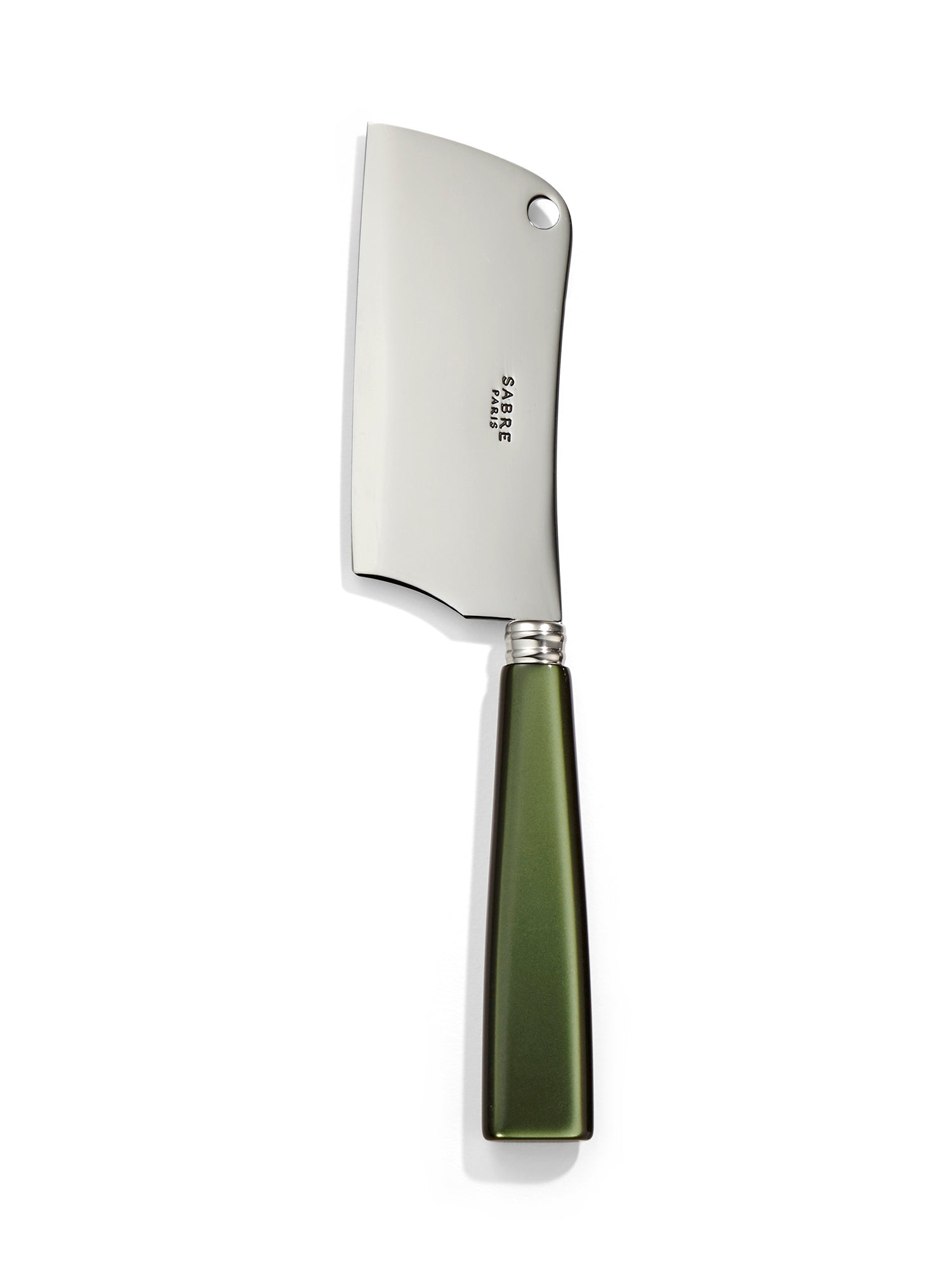 Premium Stainless Steel Cheese Cleaver - Sharp Kitchen Knife for Cutting Hard Cheeses - Perfect for Charcuterie Boards, Cheese Platters & Gourmet Cooking