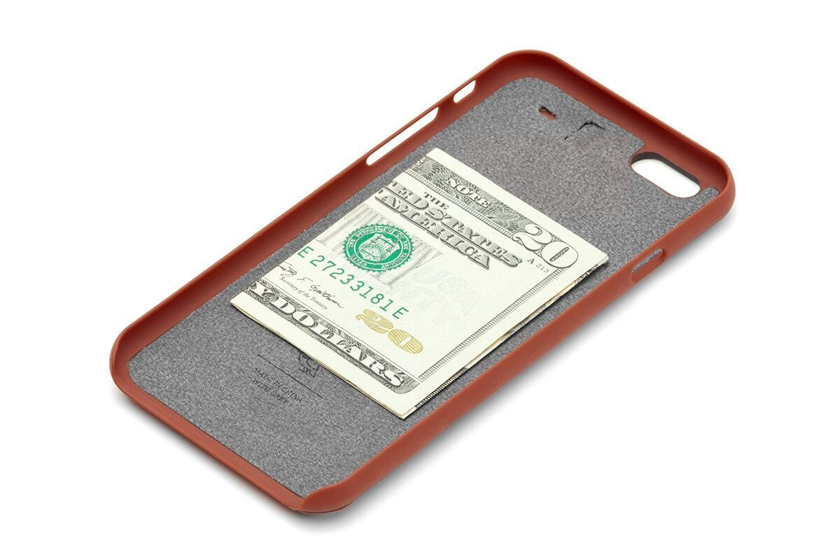 Bellroy Premium Leather Phone Case with Card Slot for iPhone 6/6s - Slim & Protective Wallet Case for Everyday Use, Travel, and Business