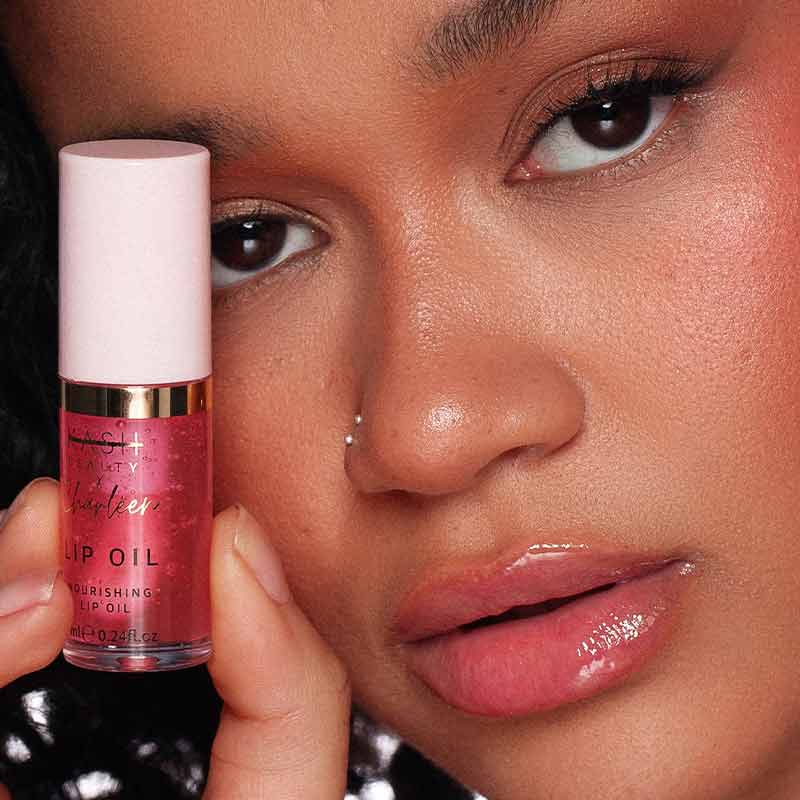 KASH Beauty x Charleen Sparkle & Shine Makeup Gift Set - Limited Edition Eyeshadow Palette & Lip Gloss Collection | Perfect for Holiday Gifts, Birthday Presents & Special Occasions