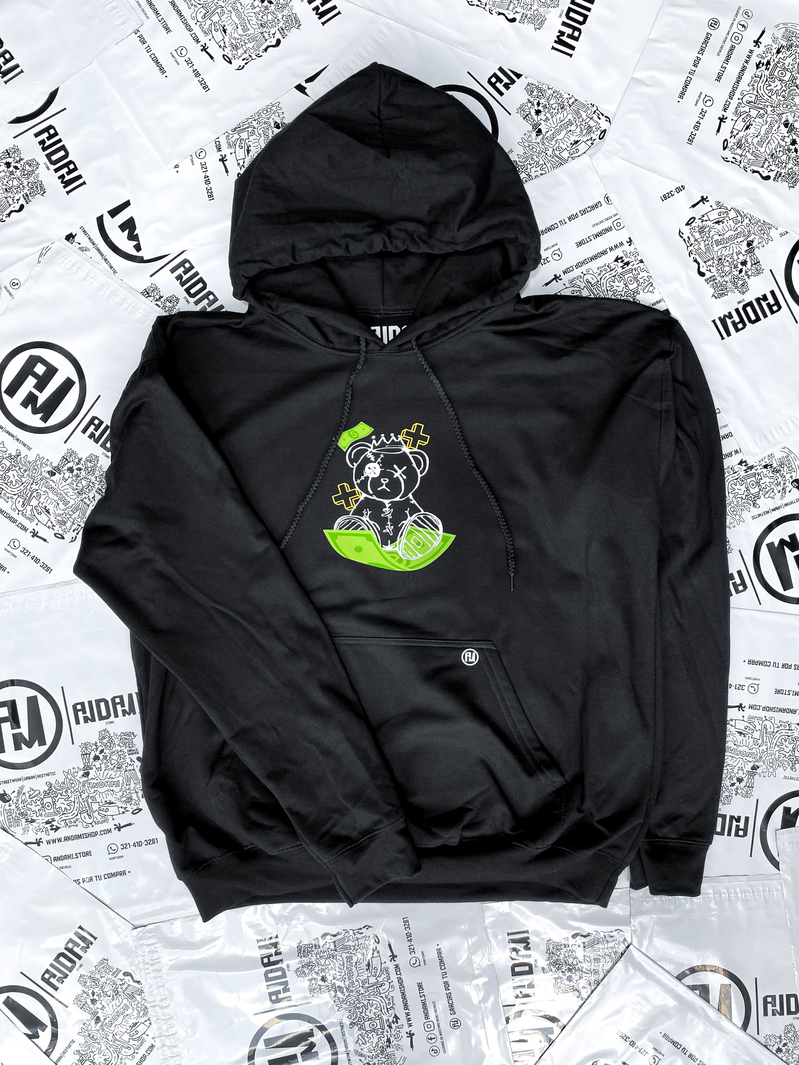 Premium Hoodie with Bold Money Print - Trendy Streetwear for Men & Women - Perfect for Casual Outfits, Gym, and Urban Fashion