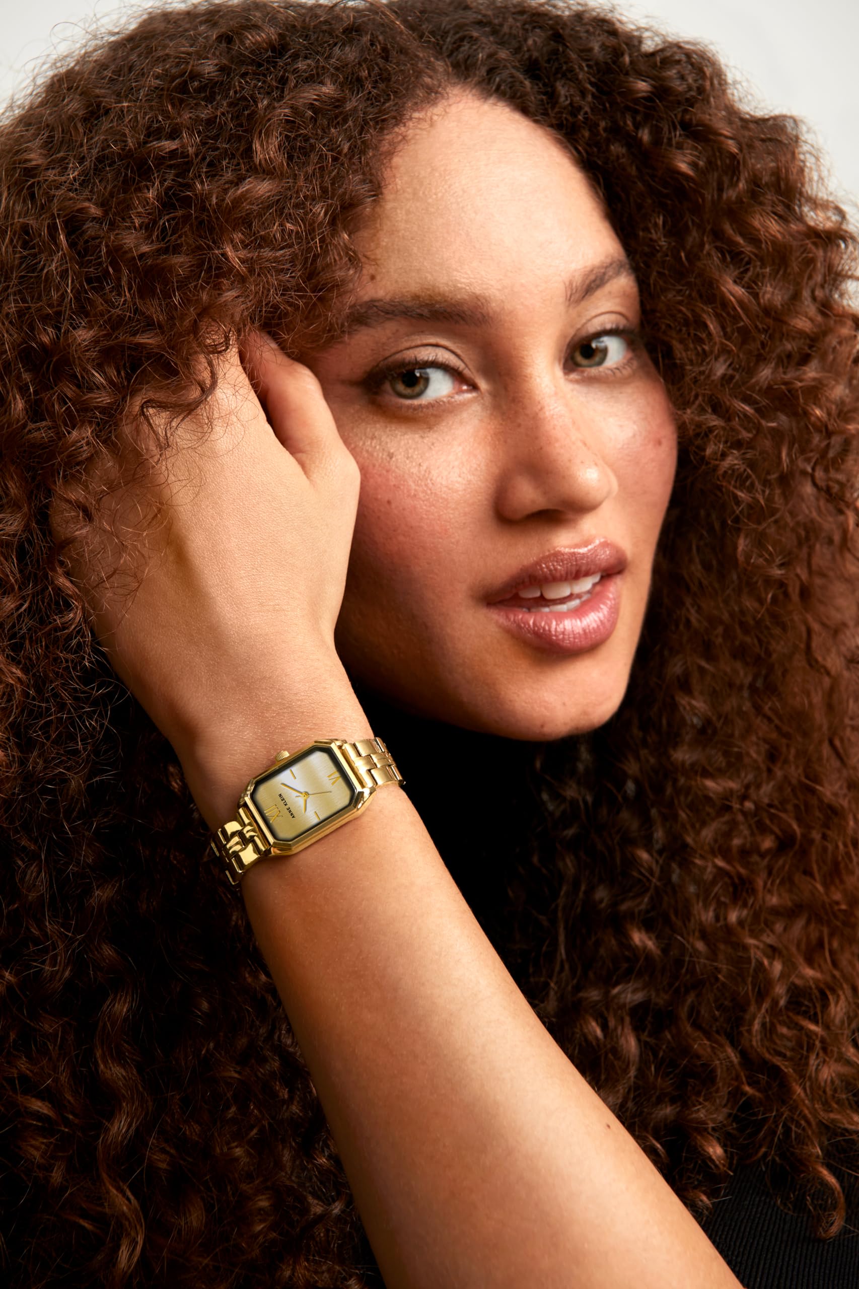 Anne Klein Women's Elegant Bracelet Watch - Gold-Tone Stainless Steel, Water Resistant, Fashion Accessory for Work, Party & Everyday Wear