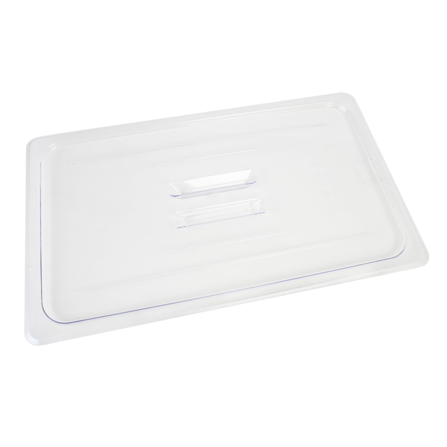 Excellente Full Size Solid Cover for Polycarbonate Food Pan - Durable & Airtight Lid for Commercial Food Storage, Catering, Buffets & Restaurant Use