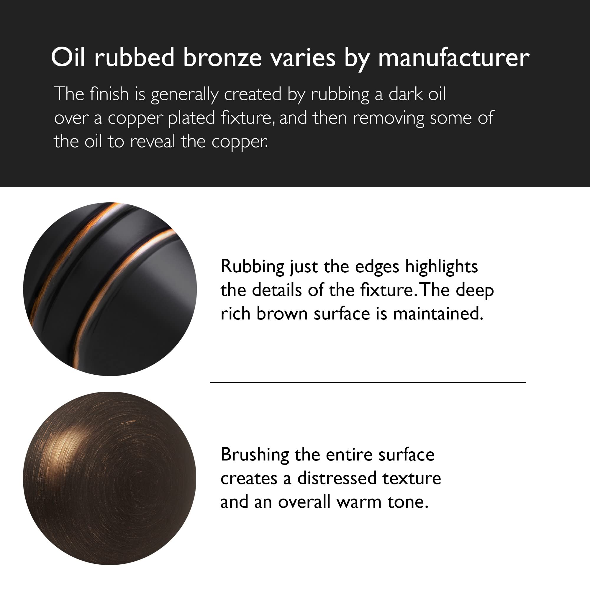 Universal Oil Rubbed Bronze Interior Door Knob Set - Round Passage & Closet Door Handles for Home Improvement (Design House 728717) - Perfect for Bedrooms, Bathrooms, and Closet Doors