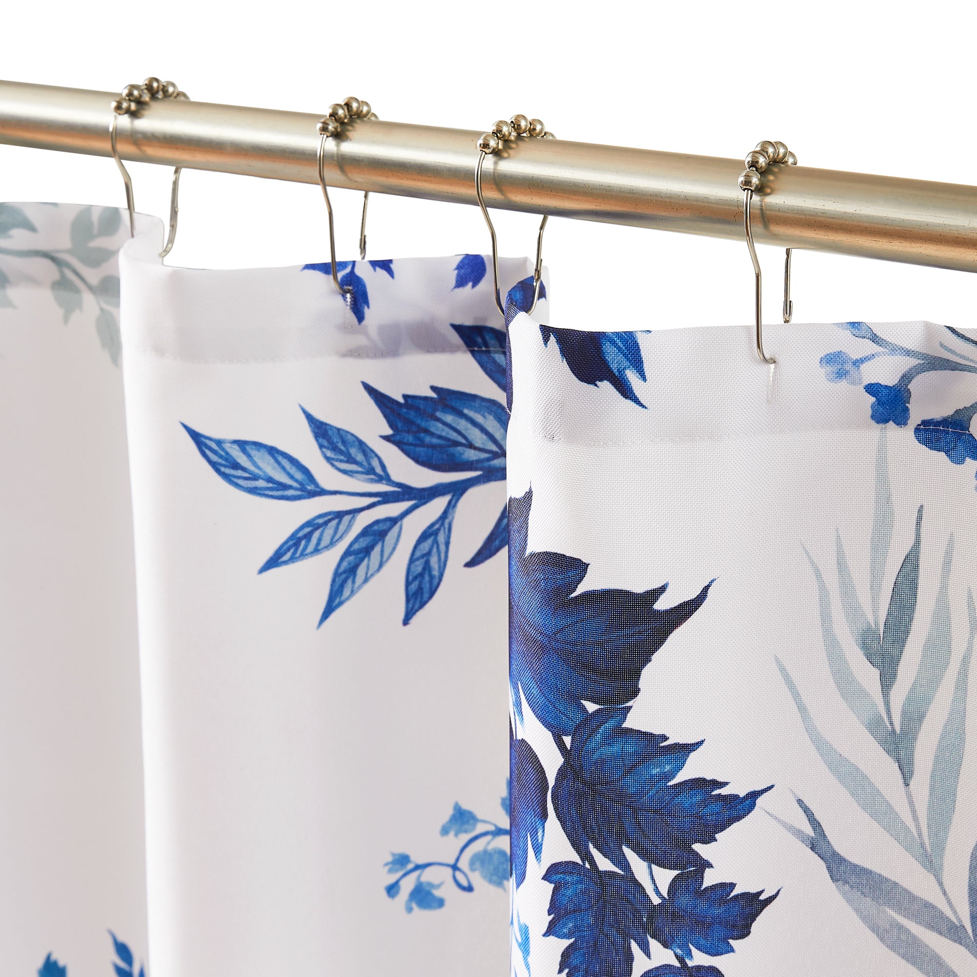 Fantasia Waterproof Shower Curtain with Hooks - Elegant Bathroom Decor for Home & Hotel Use
